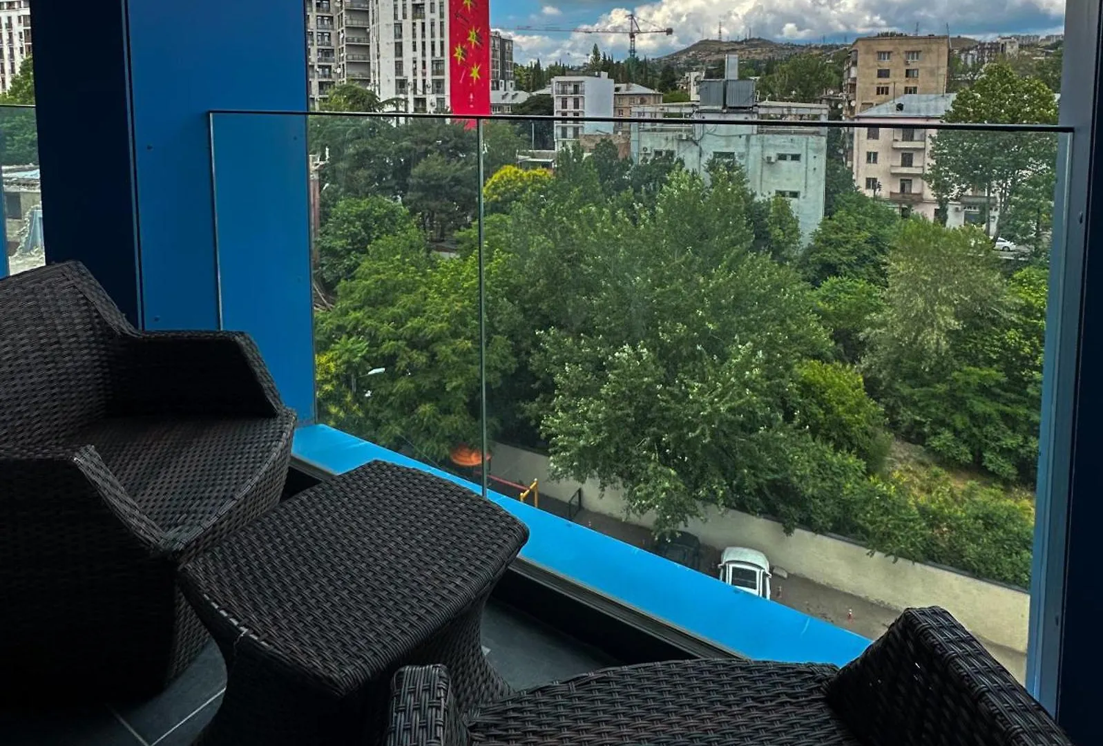 شقة Aparthotel Hilton Blox تبليسي